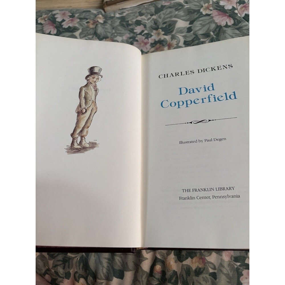 David Copperfield By Charles dickens The Franklin Library 1980 Hardcover